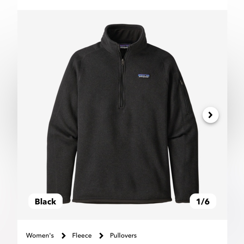 Patagonia better sweater